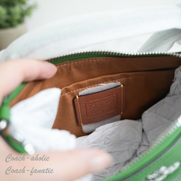 NWT CBJ77  Coach X Peanuts Teri Shoulder Bag With Peppermint Patty - Picture 6 of 10